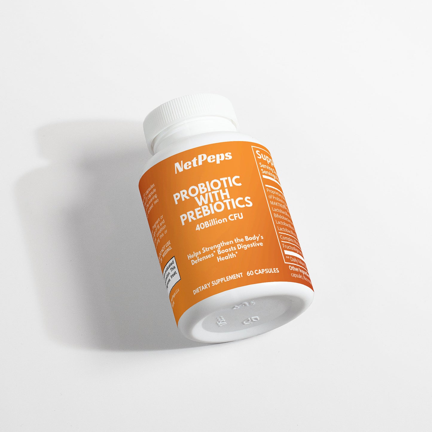 NetPeps Probiotic with Prebiotics 40 Billion CFU - NetPeps