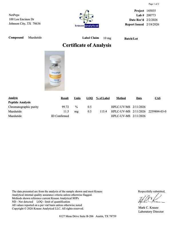 GLP5-MAZ ⎮ 10mg