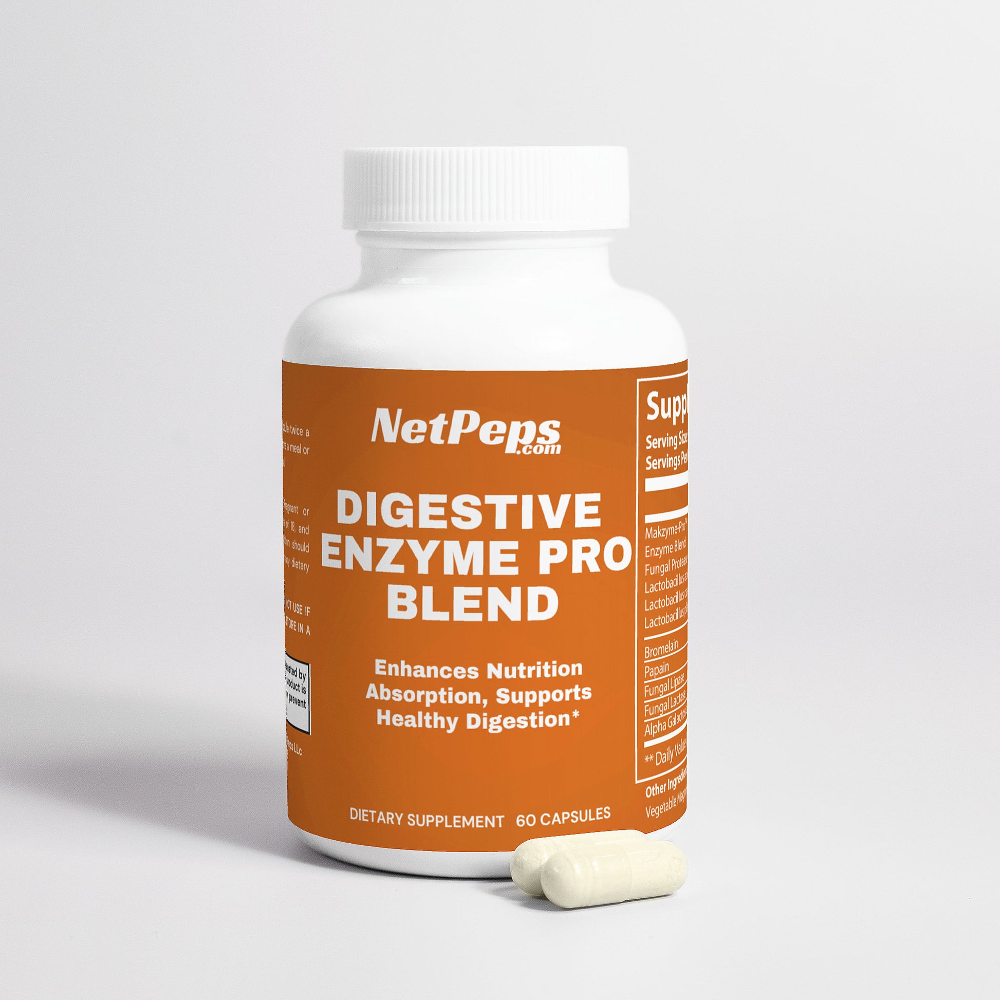 NetPeps Digestive Enzyme Pro Blend - NetPeps
