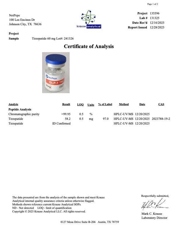 GLP1-T ⎮ 60mg